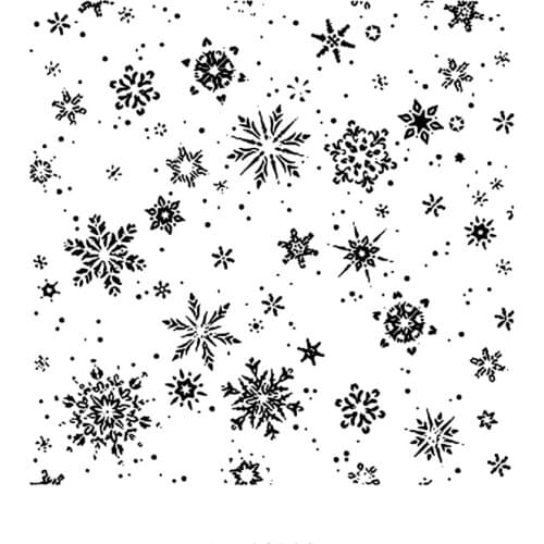 ZENRA Transparent Clear stamp Little Snowflake DIY Silicone Seals Decorative Scrapbooking Card Making Photo Album