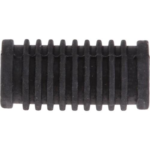 Motorcycle Gear Shift Brake Lever Toe Pegs Pedals Rubber for Suzuki SV1000 SV650 SV400 GSR600 Racing Rearsets (Black)