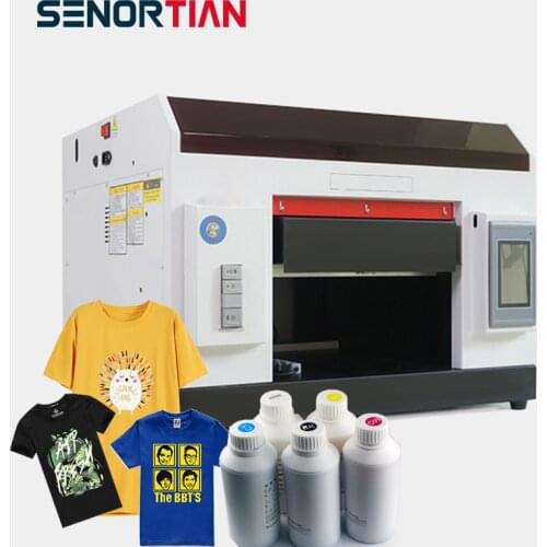 SENORTIAN DTG Printer T Shirt Printing Machine For Tshirt Printer All color garment Colorfast Wear and Scratch-resistant