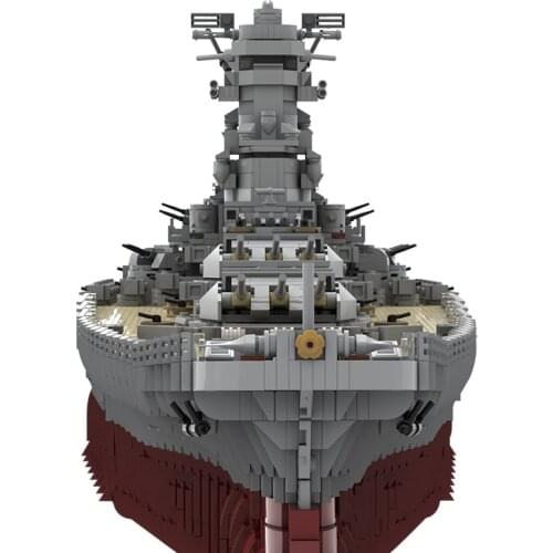 Building Block C5032 Bismarck Battleship Yamato Series Blazers Assembly Movie Collection Sets Block Set Of Toys For Gifts