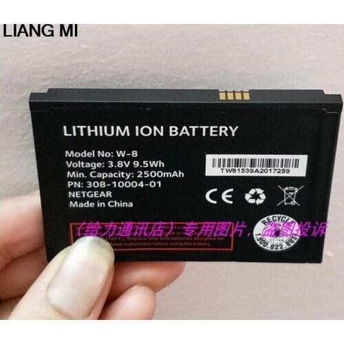 2000mAh Battery 308-10004-01, W-8 for AT&T/BoostMobile AC779S, AirCard 779S, NTGR779ABB with phone stander