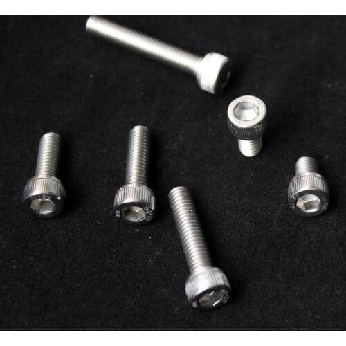 #4-40 UNC Hex Socket Head Cap Screws Allen Bolt A2 Stainless Steel Full Thread PK 100