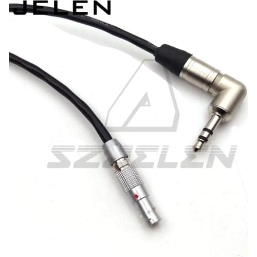 4pin to 3.5mm Audio plug RED Eipc Timecode Cable for TENTACLE SYNC RED GEmini/RED SCARLET-W/RED RAVEN /RED WEAP