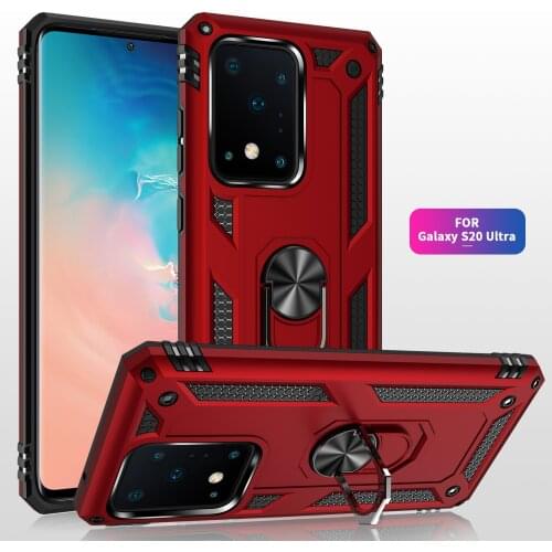 Phone Case For Samsung Galaxy Note S7 S8 S9 S10 S10E 8 9 10 S20 20 S21 Plus Lite Ultra FE 5G Armor Shockproof Kickstand Cover