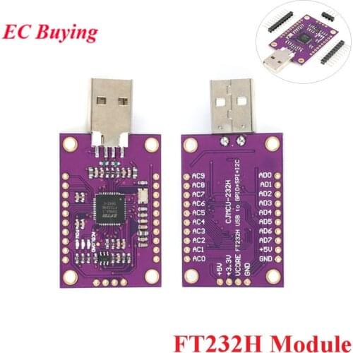 CJMCU FT232H USB to JTAG UART FIFO SPI I2C IIC High Speed Multifunction FT232H Serial Port Module