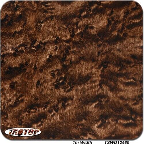ITAATOP TSA12460 1M*10M Brown Wood Patrtern Hydro Graphics Water Transfer Printing Film