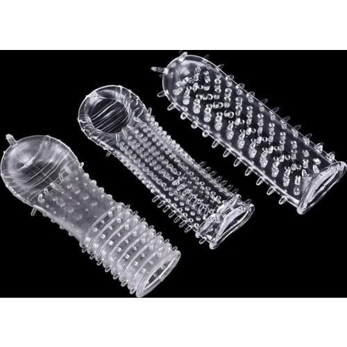 Cock Ring Penis Enlarge Extender Sleeves Sex Product Male Time Delay Ejaculation Penis Ring Condom Orgasm Stimulation Erotic Toy