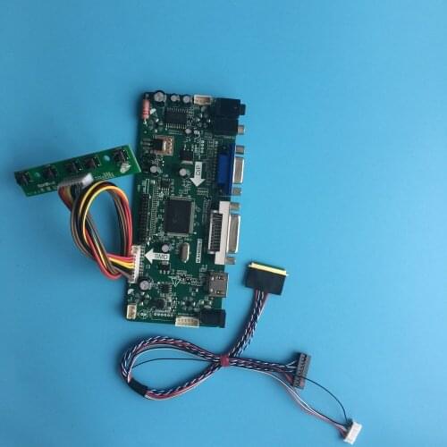 Kit For B133XW01 V1 HDMI VGA DVI Panel Audio card DIY LED LCD Controller board 40pin LVDS Screen Monitor 1366X768 13.3"