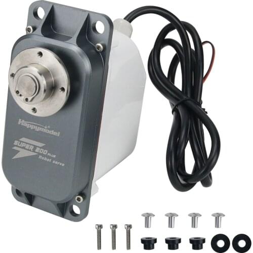 Thanksbuyer 200kg.cm Super200 Plus Upgraded Industrial Servo High Performance Robot Servo PWM 300 Degrees