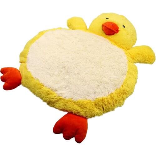 Pet Cartoon Plush Cushion, Frog,Duck Dog Shaped Pet Mat, Dog Cat Animal Crawling Mat, Dog Nest Supplies, Dog Bed Accessories