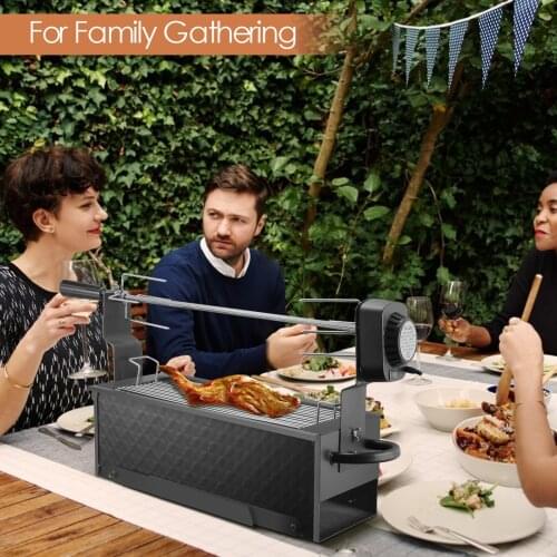 Portable Outdoor BBQ Grill Patio Camping Picnic Barbecue Stove Portable Automatic BBQ Grill Outdoor Camping Picnic Tools New