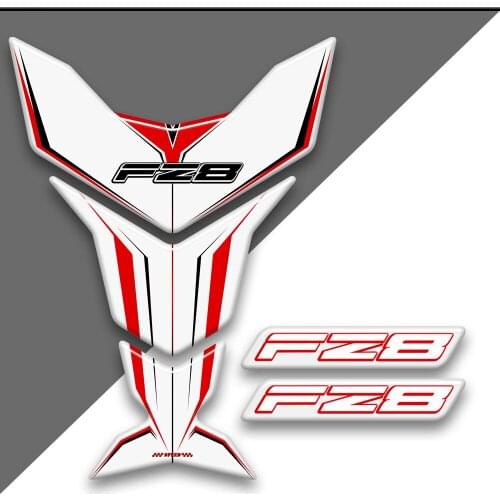 Tank Pad Protector Decal Kit Stickers For Yamaha FZ8 FZ8S 3D Case Emblem Badge Logo FZ 8 Knee Motorcycle