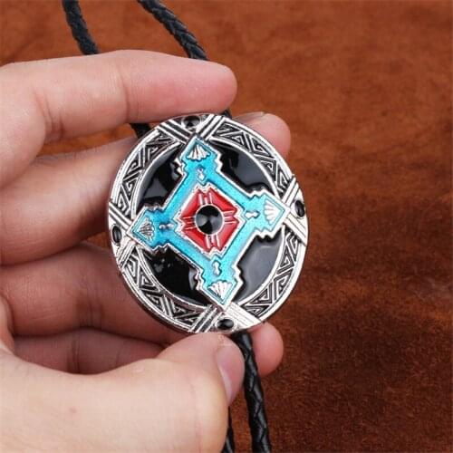 Indian totem bolo tie tie clip American western cowboy bolo tie tie
