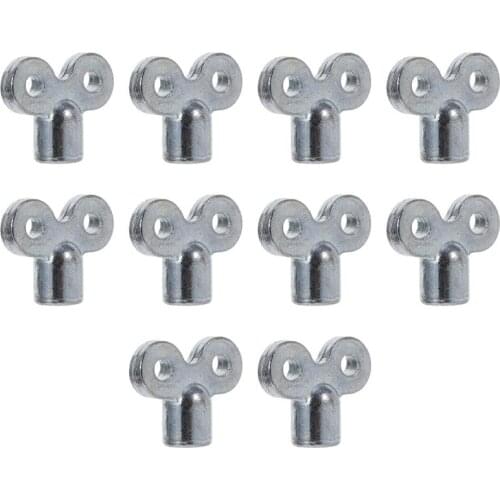 10PCS Heater Bleed Key Plumbing Bleeder Key Air Vent Central Heating Tool