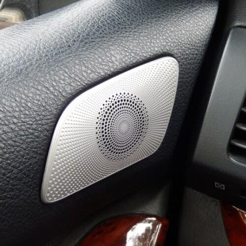 2003-2009 FJ120 Interior Car A Pillar Speaker Horn Protector Cover Trim For Toyota Prado 120 Accessories