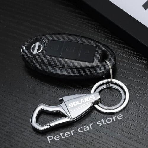 2021 New Beer Bottle Opener Keychain Fashion Zinc Alloy car Multi-function KeyRing for Hyundai SOLARIS 2019 2017 2012 Car