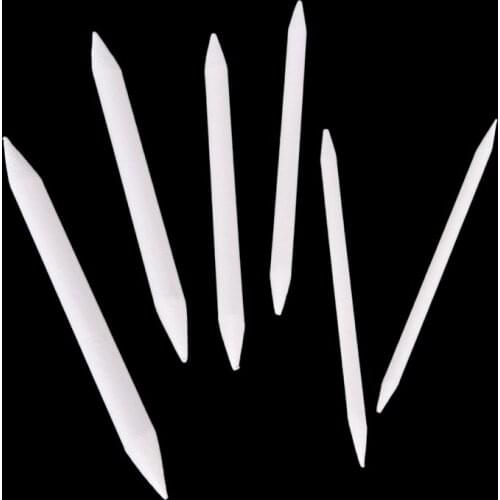 6PCs Blending Smudge Tortillon Stump Sketch 6 Sizes Art Drawing Tool Pastel