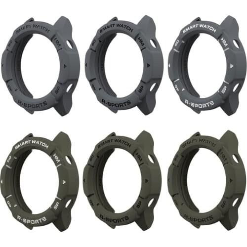 Anti-scratch TPU Watch Cover Case Protector Bumper for Xiaomi Mi Watch Color Sports Version Smart Watch