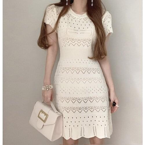 GRUIICEEN Short Sleeve Dresses