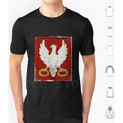 Coat Of Arms Of The Kraków Uprising T Shirt Print Cotton Poland Polish Polish Army Krakow