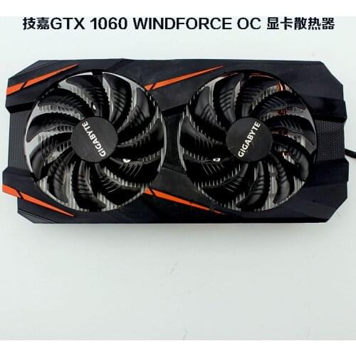 Original for Gigabyte GTX 1060 WINDFORCE OC Gaming Graphics Video Card Cooler Cooling Fan