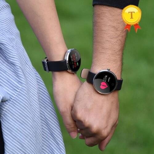 2018 newest lover best gift Blood Pressure Heart Rate Monitor Smart Bracelet wristband whatsapp Message Notifications smart band