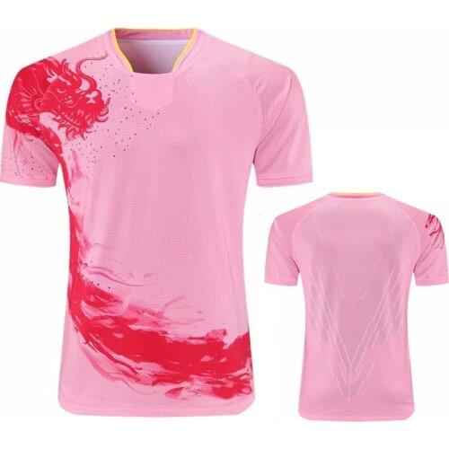 New Dragon Chinese National Table Tennis Jerseys For Men Women Children China Ping Pong TShirt Table Tennis Uniforms Clothes