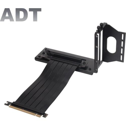 PCI-E 3.0 16X Graphics Card GPU Vertical Bracket RTX 3090 3080 3070 3060 Ti 2060 Ethereum Mining PCIe X16 Extension Cable Riser