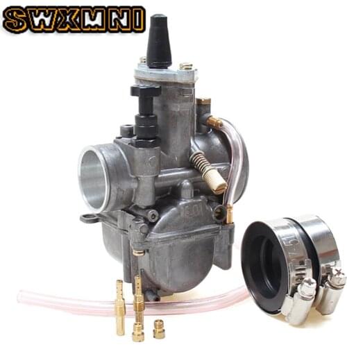 PWK30 30mm Flat Slide Carburetor For 200cc 250cc Dirt Pit Bike