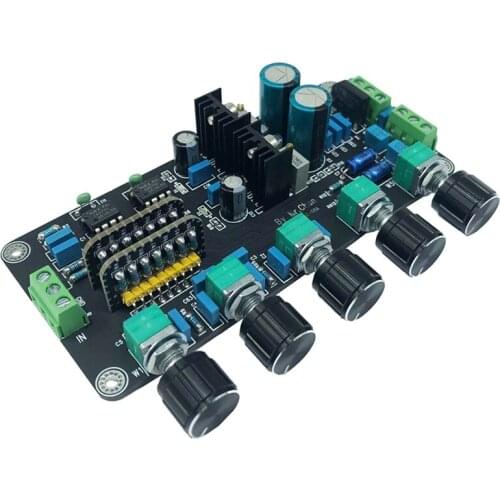 Preamp Tone Board UPC4570C OP AMP Stereo Preamplifier Volume Tone Control Super 77HA