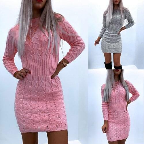 SAGACE Fashionable Knitted Dresses