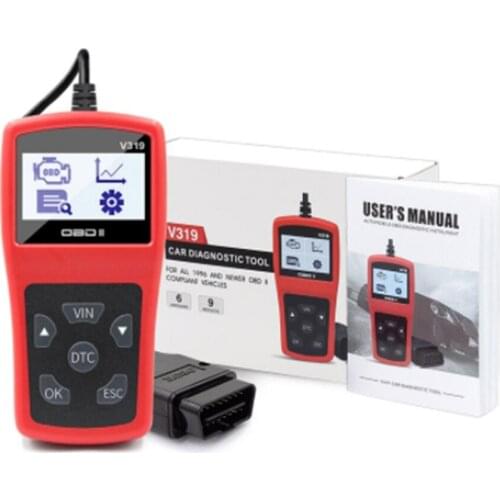 V319 Code Readers Scan Tool OBDII/EOBD Multi-Language OBD OBD2 Car Diagnostic Auto Scanner Tool obd2 Scanner