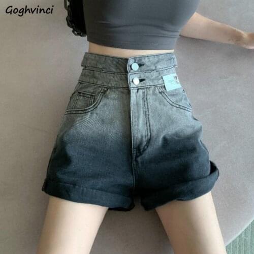 Shorts Women Loose Summer Hot Sexy Female Leisure All-match Vintage Students Style High Waist Elegant Mujer Soft Ins Chic Retro