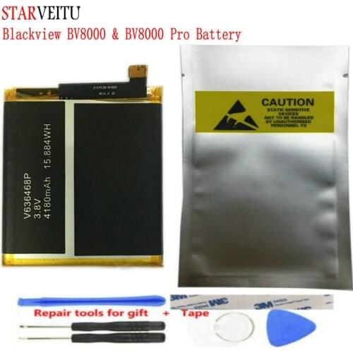 STARVEITU Batteries For Blackview BV8000 Pro Phones