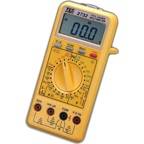 TES-2732A Datalogger Digital Multimeter with RS232 Interface,DMM talks with P.C. via RS-232 interface,Data Logger function
