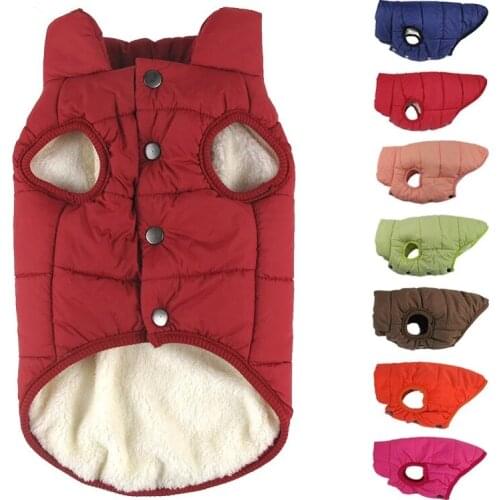 High Quality Practical Winter Pet Dog Puppy Coat Clothes Winter Clothing Keep Warm Size XS-XXL