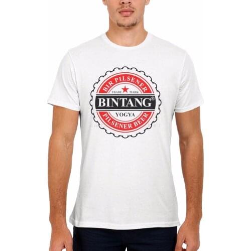 Bintang Bali Beer Summer Funny Cool Men Women Vest Top Unisex T Shirt 1905 Loose Black Men Tshirts Homme Tees