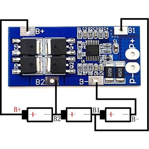 3S 20A 18650 Li-ion Lithium Battery Charger Protection Board 10.8V 11.1V 12V 12.6V Electric 15A Lipo BMS PCB PCM with balance