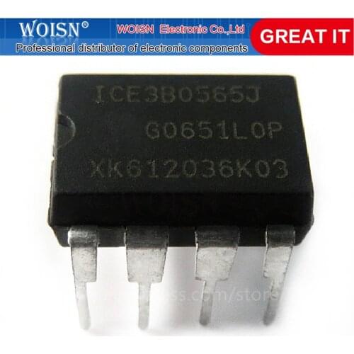 10PCS ICE3B0565J ICE3B0565 DIP8 DIP new original In Stock