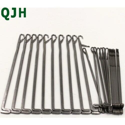 100Pcs/set Home DIY Knitting Tools Carpet Crochet Hook with Tongue .Hairpiece Crocheting Needles Hairpiece DIY Craft Tools