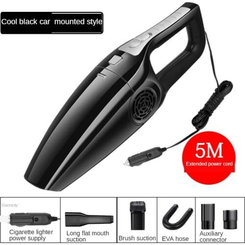 120W 3600mbar Car Vacuum Cleaner High Suction For Car Wet And Dry dual-use Vacuum Cleaner Handheld 12V Mini Car Vacuum Cleaner