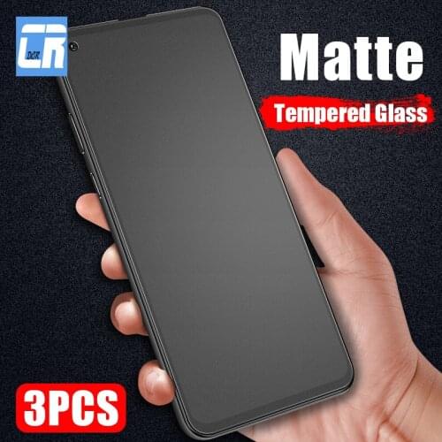 3Pcs Matte Screen Protector For OPPO Reno 6Z 5Z 5 Lite A15 A16 A53S Tempered Glass Realme Narzo 30A 20A 20A X7 Max Q3 Pro Glass