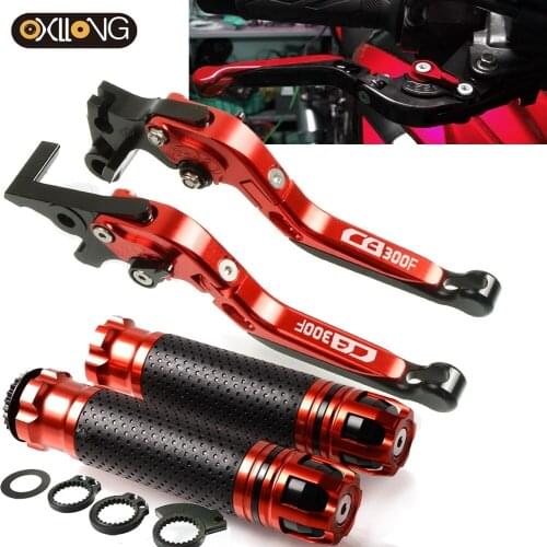 Motorcycle Accessories Brake Clutch Levers Handlebar grip Handle Hand Grips For HONDA CB300F CB300FA 2014 2015 2016 2017 2018