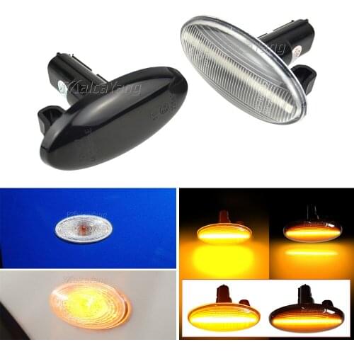 Car Accessories Dynamic LED Turn Signal Side Marker Light For Subaru Forester Impreza 2008-2019 Sequential Lamp Indicator