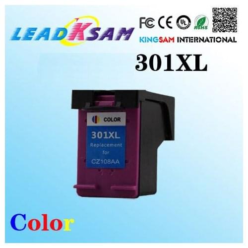 301XL Color Ink Cartridge compatible for hp301 Deskjet 1510 1000 1050 2050 3050 2050s Envy 4500 4502 4504 5530 5532 5539