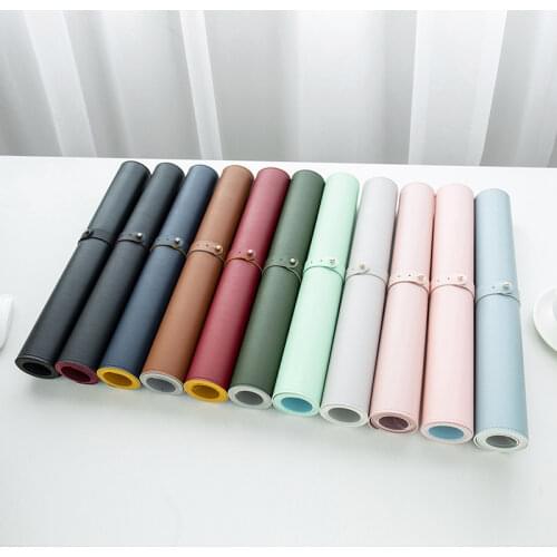 Double sided Large Mouse Pad PU Desk Pad Waterproof Leather Desk Table Protector Gaming Mouse Mat for Office and Home mousepad