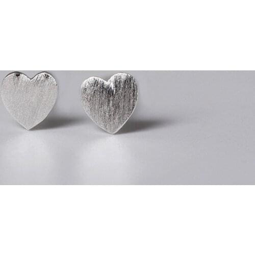 Geometric Stud Earrings Heart Plum Blossom Triangle Round Earrings Fashion Jewelry For Women Christmas Gift