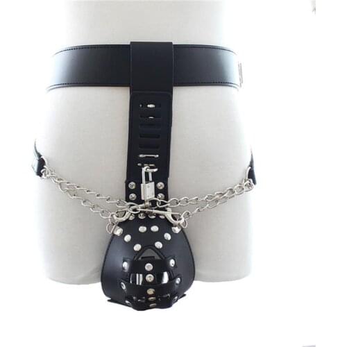 Bound Leather Sexy Underwear Spanking Sex Toys Handcuffs Leather Pants