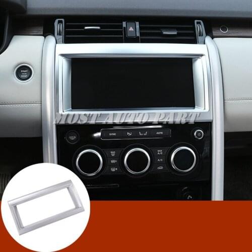 Inner Console GPS Navigation Frame Cover For Land Rover Discovery 5 2017-2018 Car accesories interior Car decoration