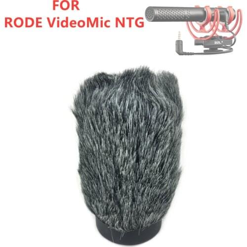 NTG Microphone Windscreen Outdoor Furry Cover Windshield Muff Wind Shield Deadcat for Rode VideoMic NTG as WS11